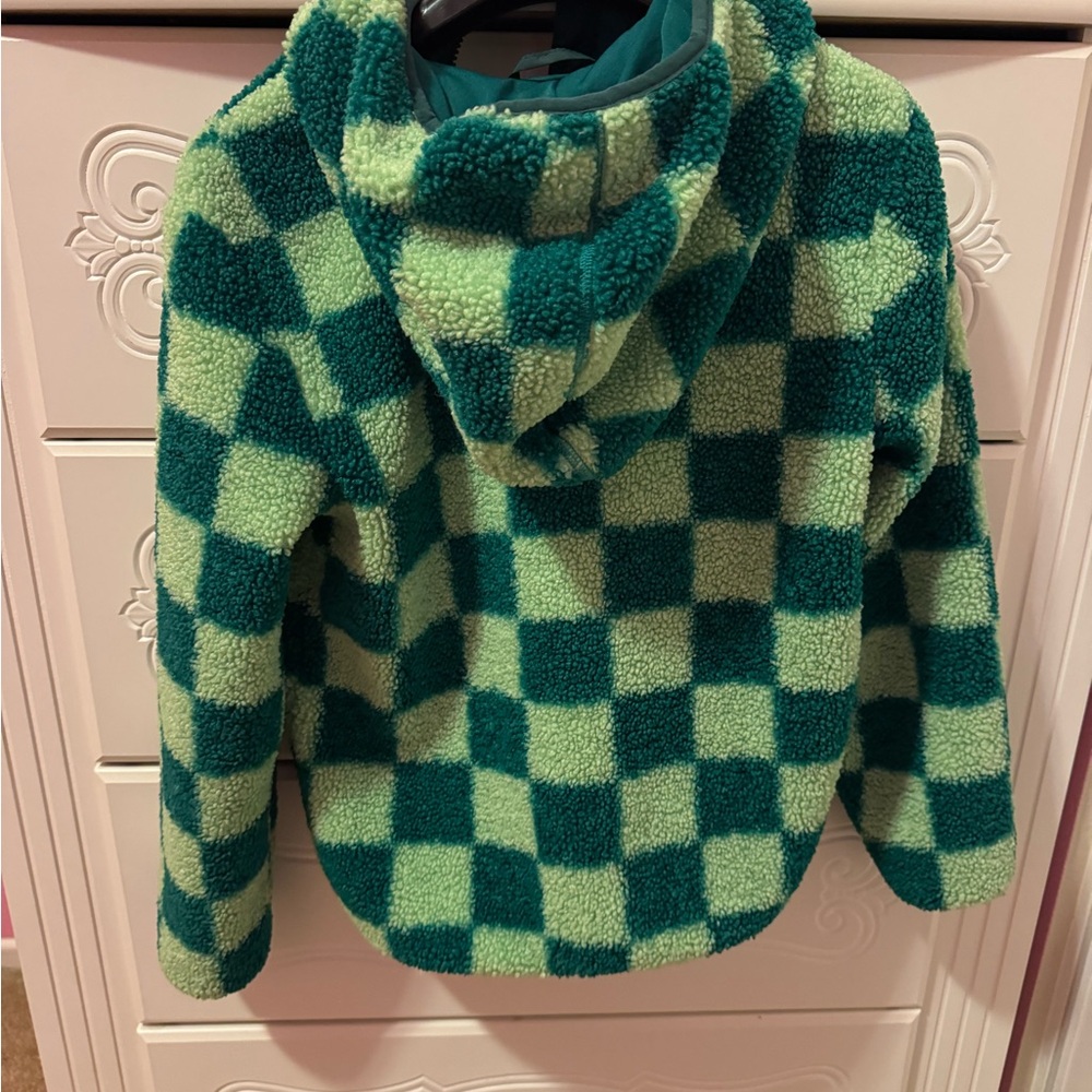 H&M Teal Fleece Jacket - Picture 2 of 3